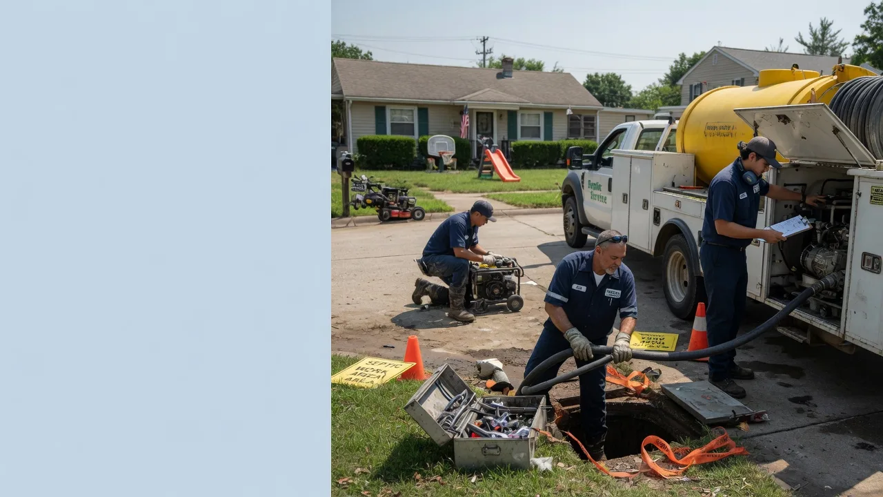 Septic Tank Pumping in Elmwood, WI near me